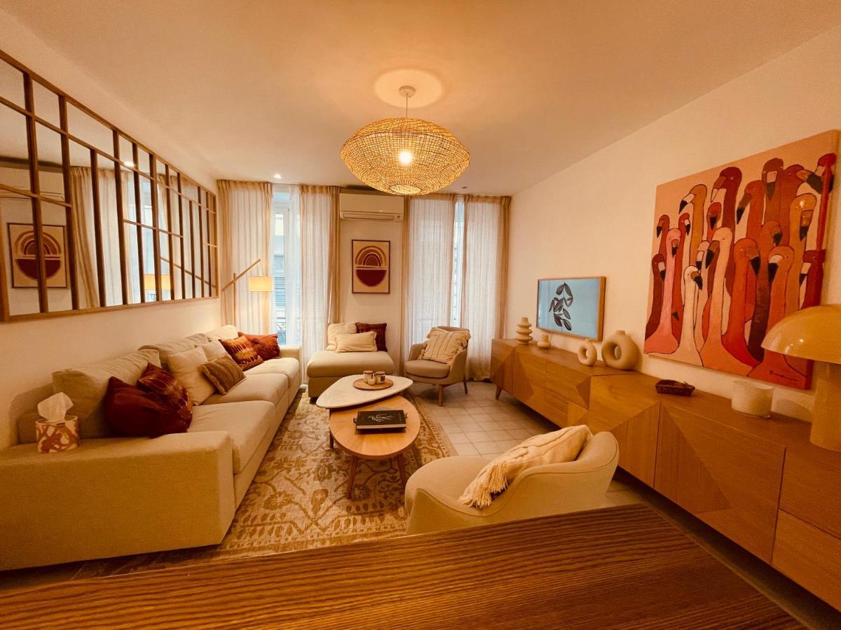 Nice Renting - Paganini - Spacious Apartment - 2 Bedrooms - King Bed - Bathtub - Heart Of Nice Bagian luar foto
