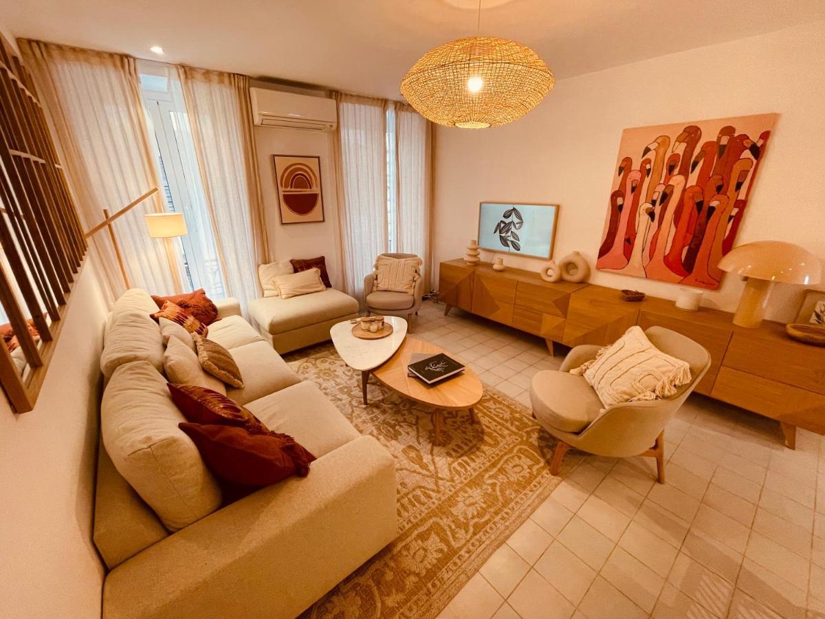 Nice Renting - Paganini - Spacious Apartment - 2 Bedrooms - King Bed - Bathtub - Heart Of Nice Bagian luar foto