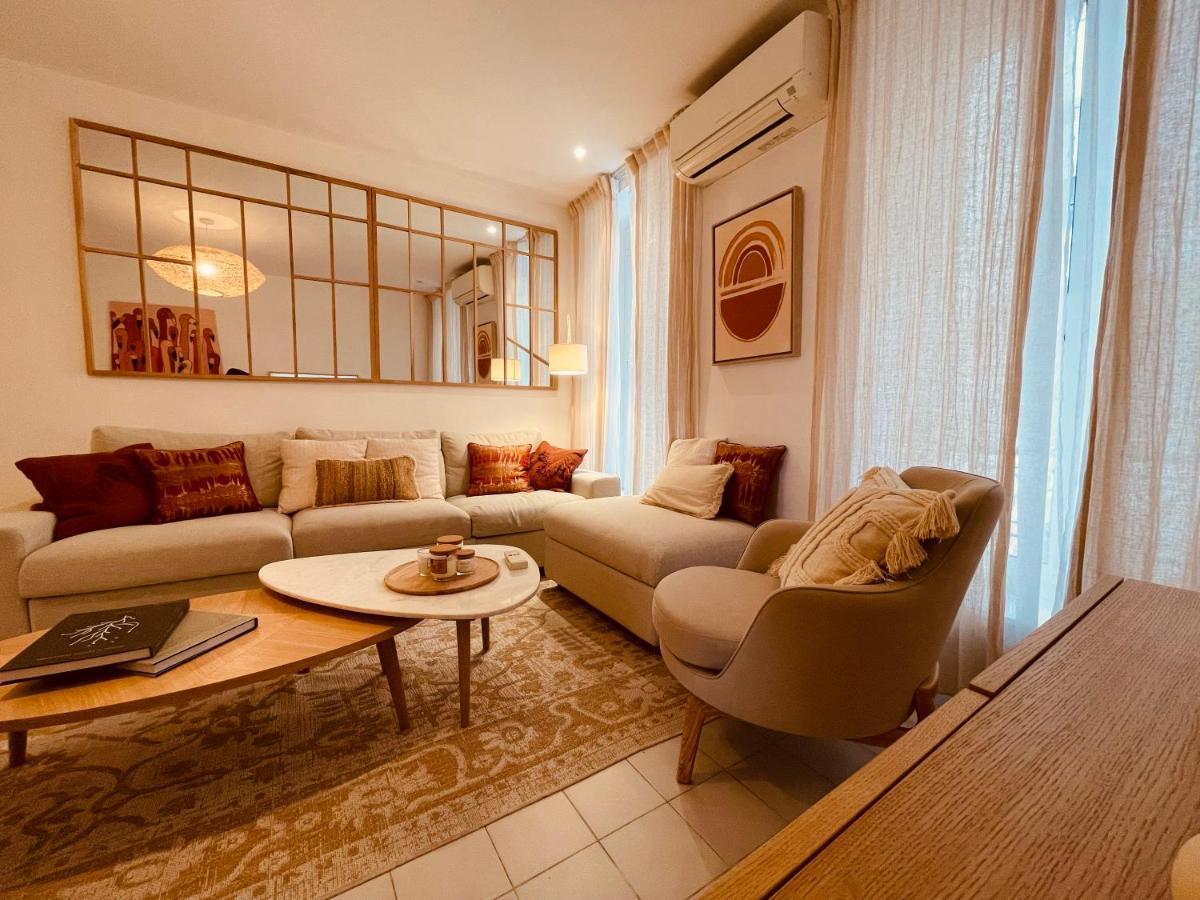 Nice Renting - Paganini - Spacious Apartment - 2 Bedrooms - King Bed - Bathtub - Heart Of Nice Bagian luar foto