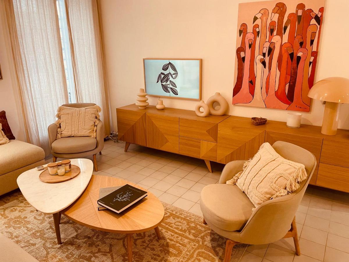 Nice Renting - Paganini - Spacious Apartment - 2 Bedrooms - King Bed - Bathtub - Heart Of Nice Bagian luar foto